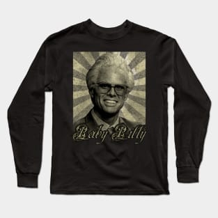 still misbehavin //baby billy // black design on t shirt Long Sleeve T-Shirt